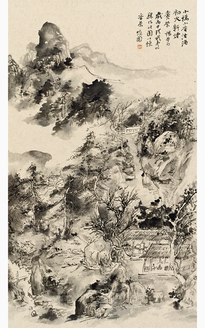 酒箫琴画
