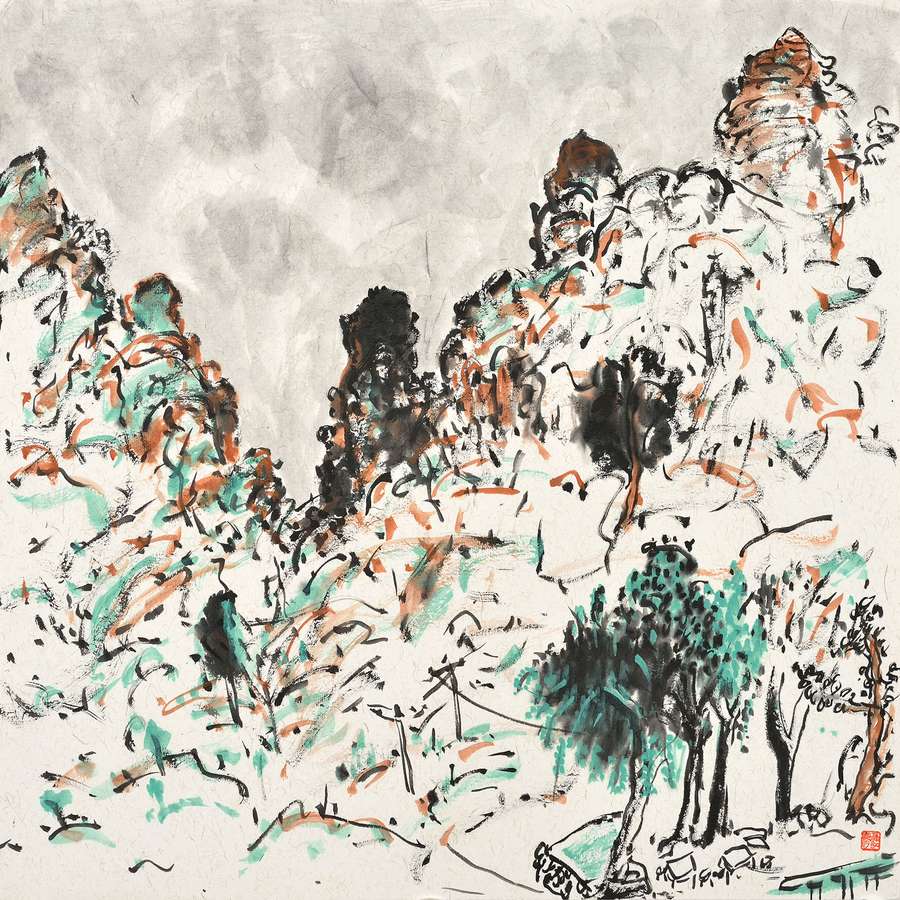 聂红涛 • 陕北的山 I 微展览NO.67